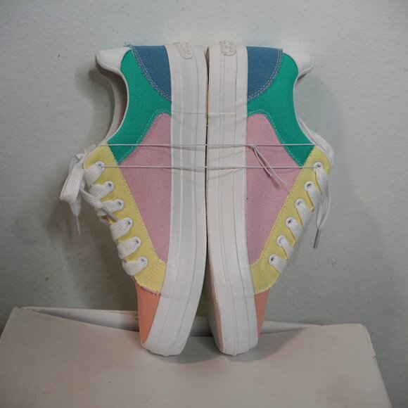 Rocket Dog Cheery Plush Foam Comfort Summer Sneaker Size 9 / Color Block Rainbow - Picture 11 of 12